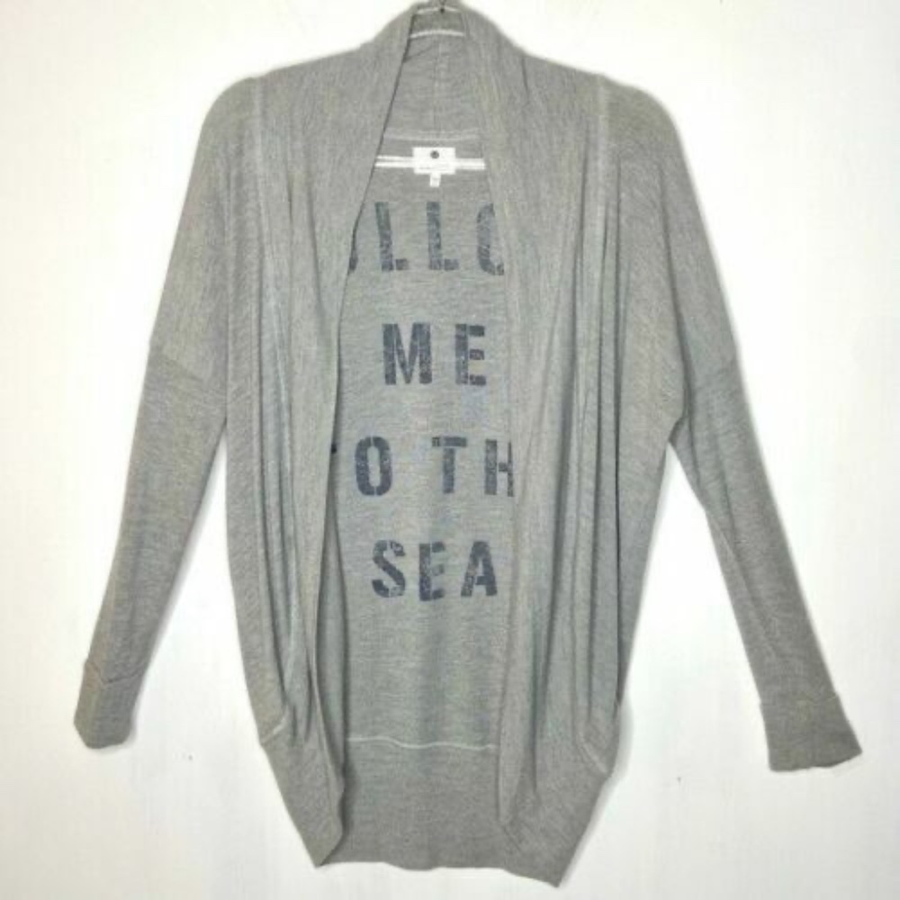 Sundry follow me to the sea cardigan